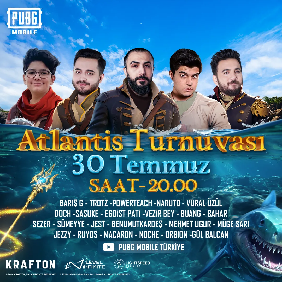 PUBG Mobile Atlantis KOL's Tournament